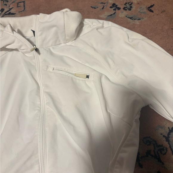 Spyder Women's White Zip-Up Jacket - Picture 4 of 8